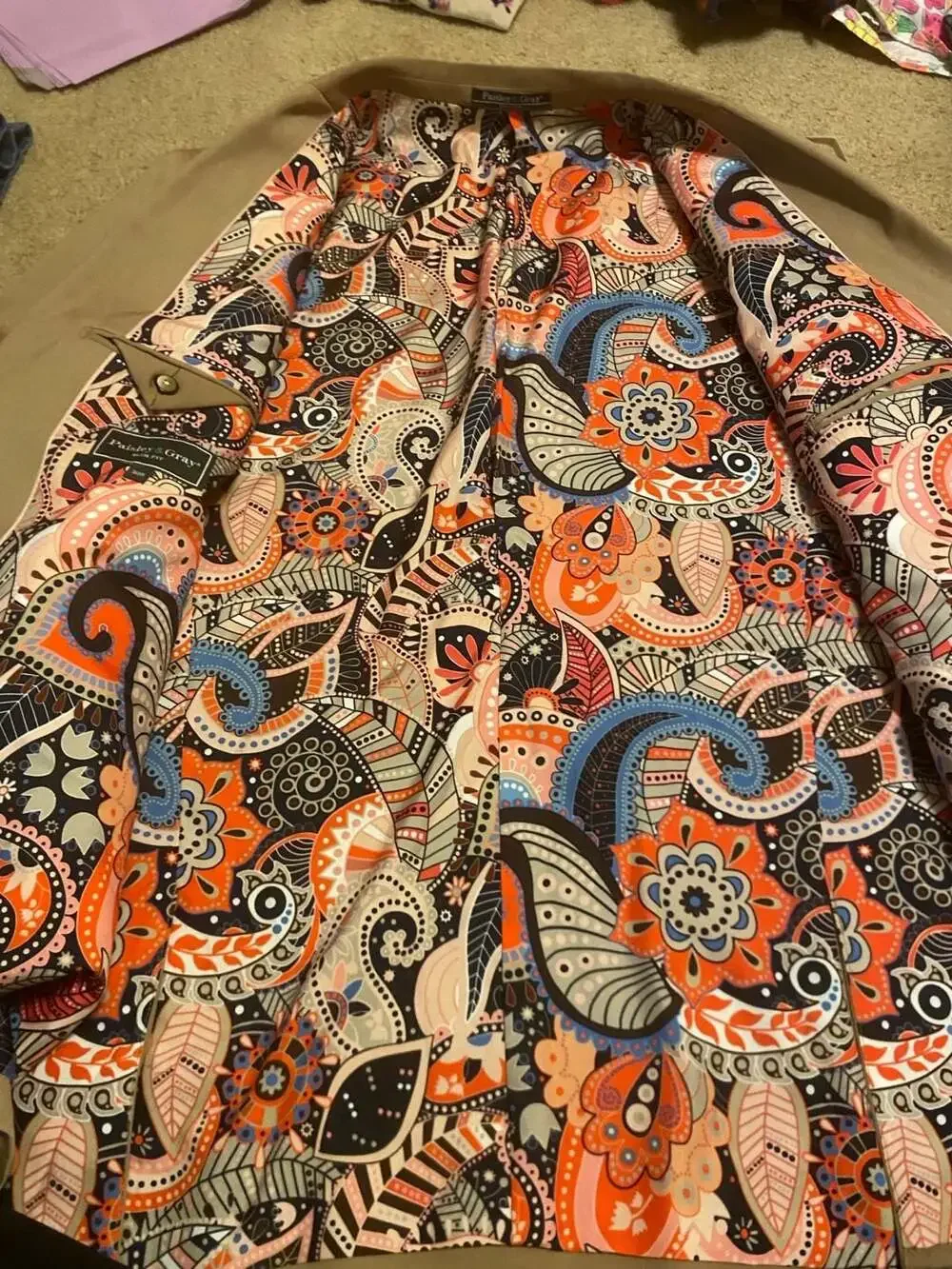 Paisley & Gray Slim Fit Sport Coat Size 50R Tan